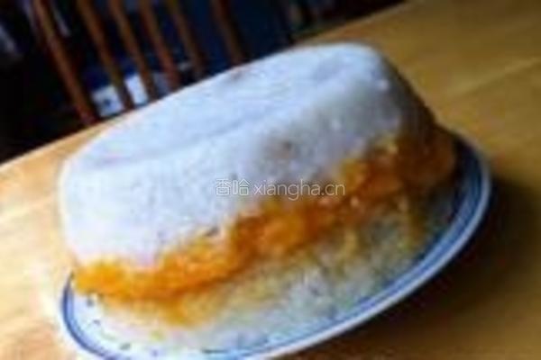 南瓜馅切糕的做法图解4