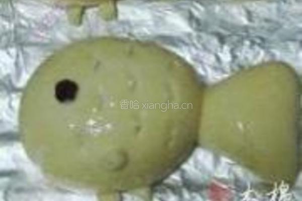 卡通鱼面包的做法图解8