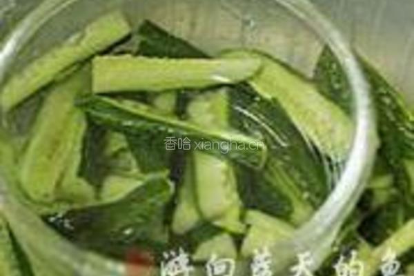 凉腌黄瓜的做法图解3
