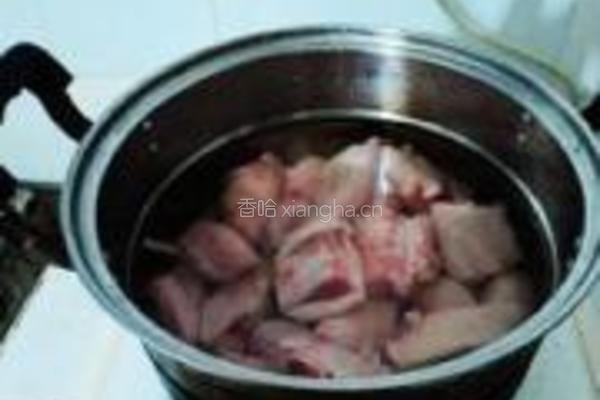 黄豆炖猪脚的做法图解3