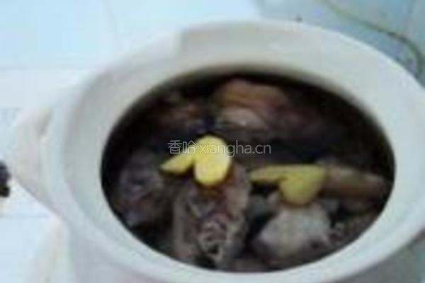 黄豆炖猪脚的做法图解4