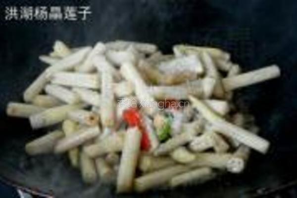 清炒藕簪的做法图解8