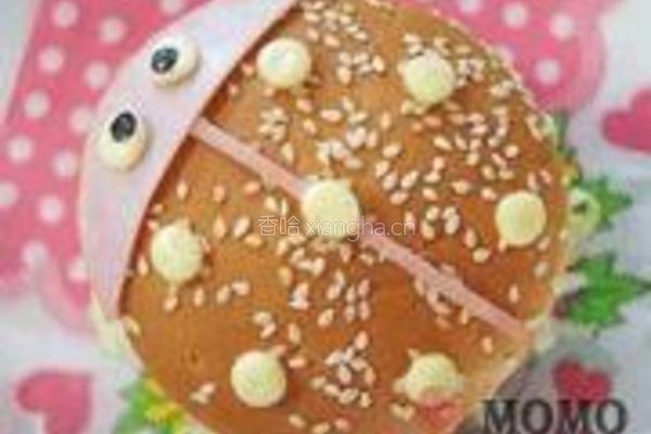 金龟子汉堡的做法图解4