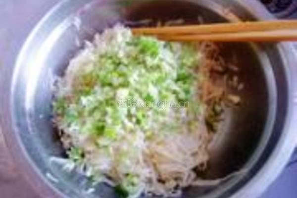 萝卜丝饼的做法图解8