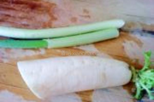 萝卜丝饼的做法图解1