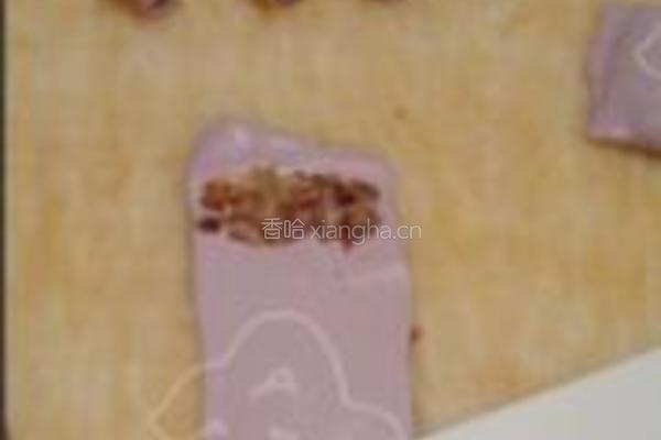 紫薯培根煎饼的做法图解11