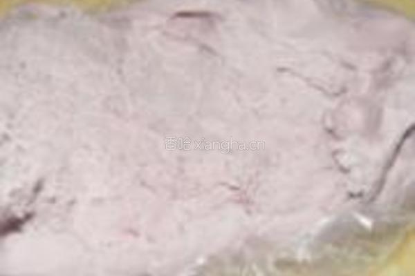 紫薯培根煎饼的做法图解4