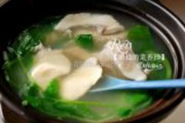 花鲢鱼片豌豆尖汤的做法图解10