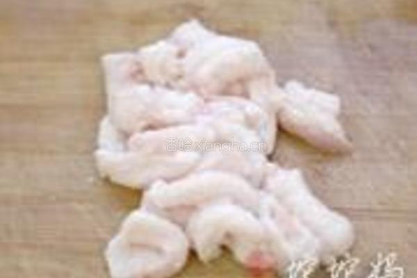 油渣炒四季豆的做法图解1