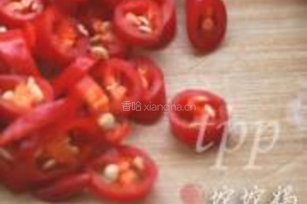 油渣炒四季豆的做法图解3