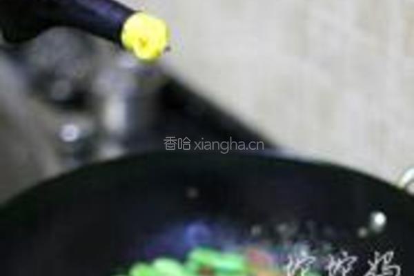 油渣炒四季豆的做法图解7