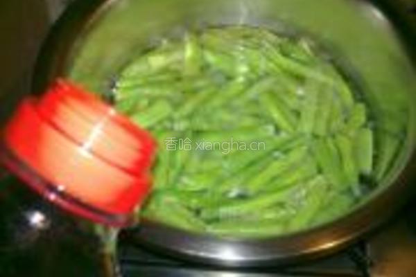四季豆炒肉片的做法图解6