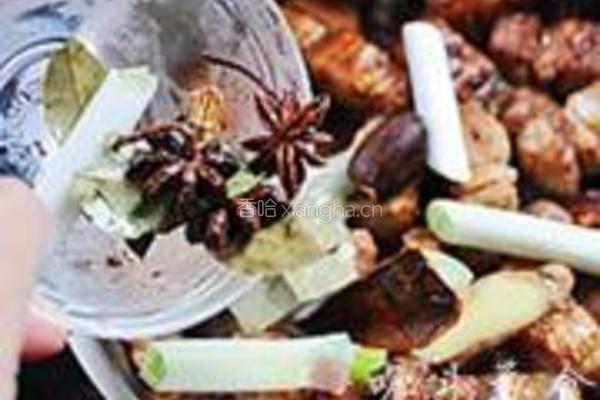 板栗大蒜烧肉的做法图解4