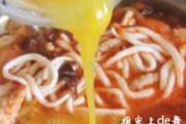 泡菜魔芋面的做法图解7
