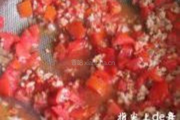 茄汁焗意面的做法图解7