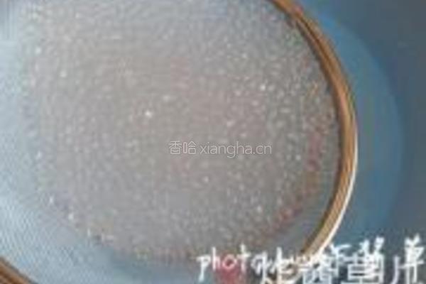 木瓜椰汁西米露的做法图解6