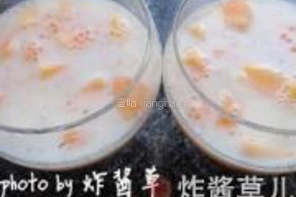木瓜椰汁西米露的做法图解9