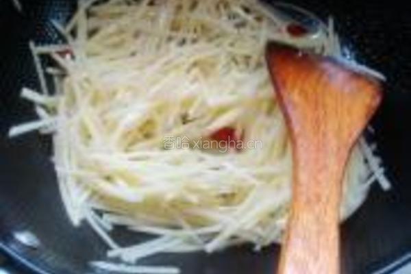 酸辣土豆丝的做法图解8