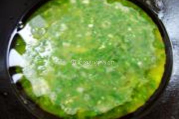 煎蛋豇豆角的做法图解4