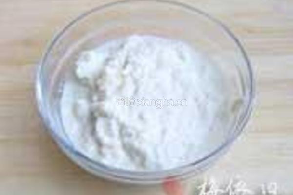 荠菜豆渣饼的做法图解3