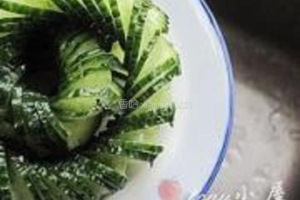 蓑衣凉拌黄瓜的做法图解5