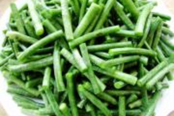 孜然豇豆的做法图解1
