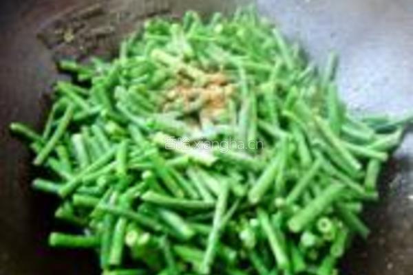 孜然豇豆的做法图解5