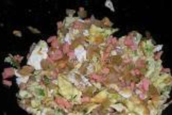 榨菜火腿糯米卷的做法图解10