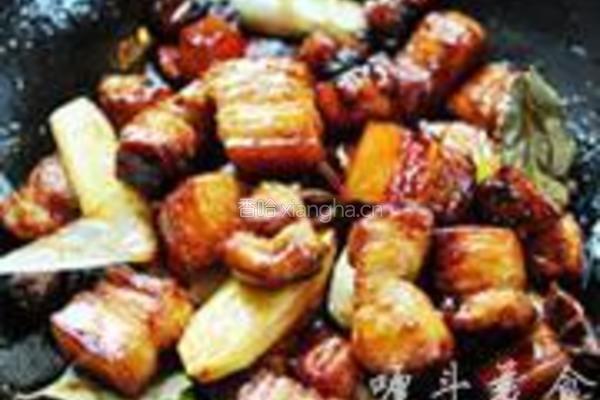 山药红烧肉的做法图解4