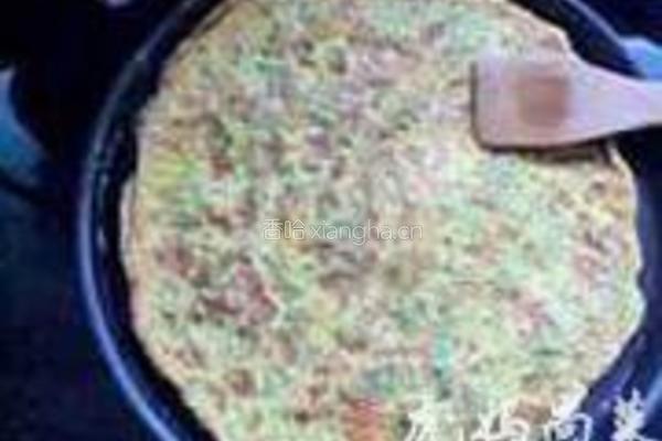 苦瓜胡萝卜蛋饼的做法图解11