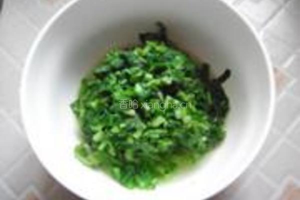 菠菜鸡蛋饼的做法图解3