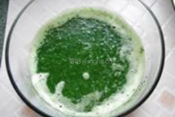 菠菜鸡蛋饼的做法图解5