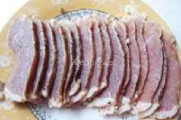 发糕腊肉合蒸的做法图解2