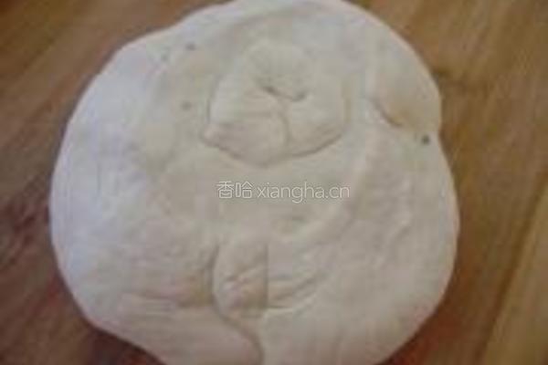 发面芝麻饼的做法图解3