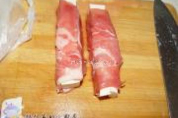 豆腐羊肉卷的做法图解3