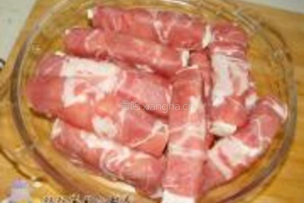 豆腐羊肉卷的做法图解4