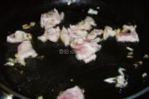 肉片炒苦瓜的做法图解6