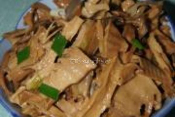 油炒山里笋干的做法图解13