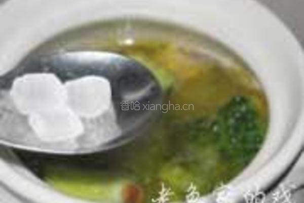 荔枝苦瓜鸡汤的做法图解8