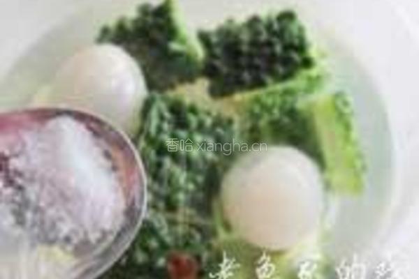 荔枝苦瓜鸡汤的做法图解6