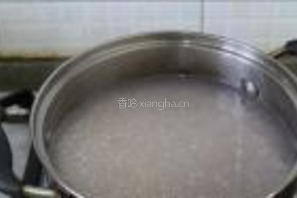 黄桃牛奶西米露的做法图解7