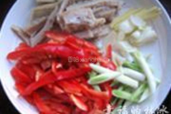香辣牛肚丝的做法图解1