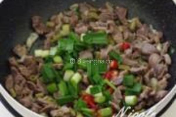 酸豆角炒鸡胗的做法图解6