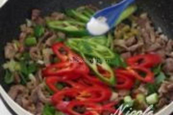 酸豆角炒鸡胗的做法图解8