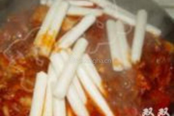 鸭肉炖年糕的做法图解11
