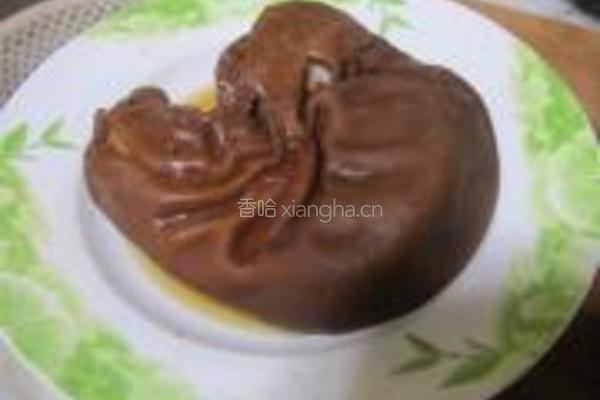 豆豉辣酱香猪肚的做法图解7