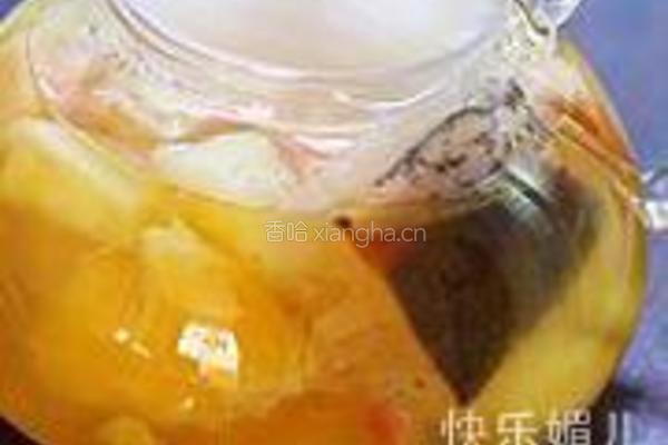 柚子缤纷水果茶的做法图解4