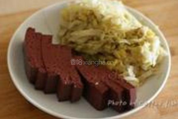 酸菜汆白肉的做法图解4