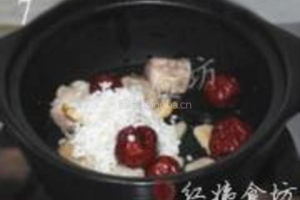 人参糯米鸡汤的做法图解7