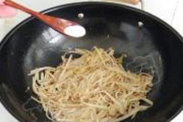 苤蓝肉丝的做法图解10